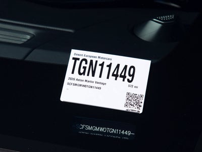 2026 Aston Martin Vantage S
