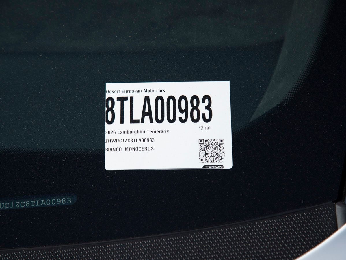 2026 Lamborghini Temerario Base