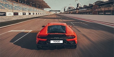 Lamborghini Huracán EVO Back View Rancho Mirage CA