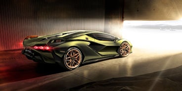 Lamborghini Sián FKP 37 Side View in Rancho Mirage CA