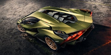 Lamborghini Sián FKP 37 Top View in Rancho Mirage CA