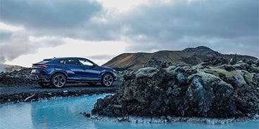 Lamborghini Urus in Water Rancho Mirage CA
