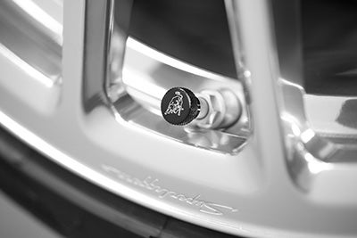 Lamborghini Valve Caps with Logo