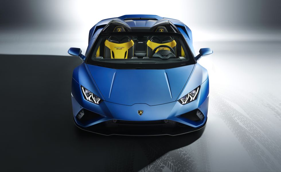 Lamborghini Huracán EVO Spyder Back View Rancho Mirage CA