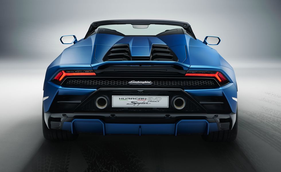 Lamborghini Huracán EVO Spyder Side View Rancho Mirage CA