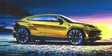 2021 Lamborghini Urus Side View Rancho Mirage CA