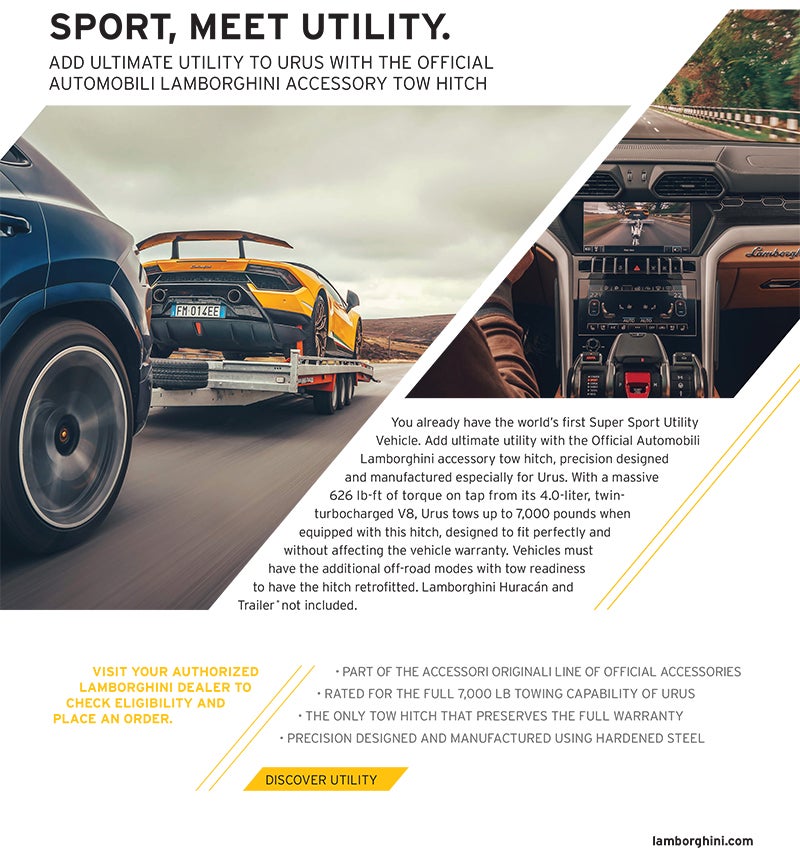 Lamborghini Urus Tow Hitch
